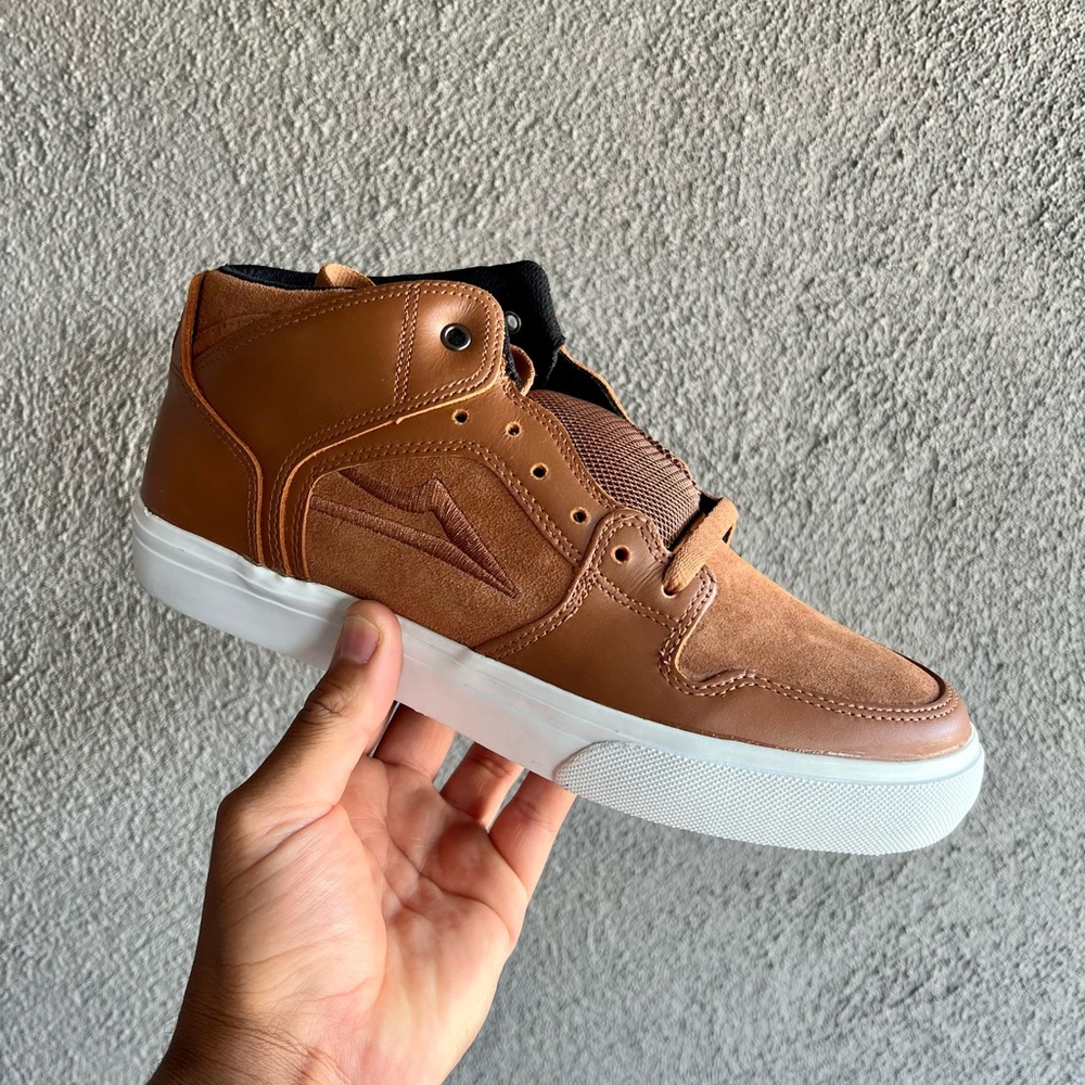 Lakai x Diamond Supply Telford Echelon - Caramel Leather (New In Box/Never Worn)